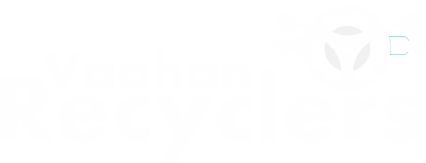 Vaahan recyclers logo white